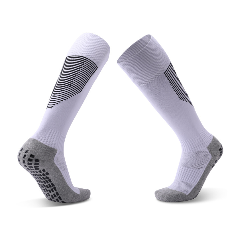 Football Socks-in-tube Adult Male Professional Sports Tournament Training Thickening Dispensing Non Slip Nylon Socks Female T9